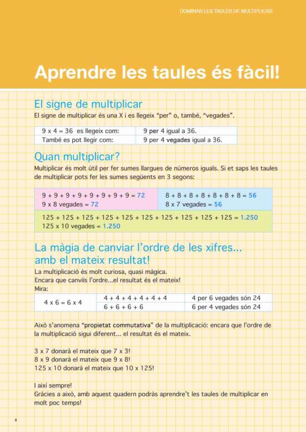 Dominar les taules de multiplicar (català) - Imagen 3